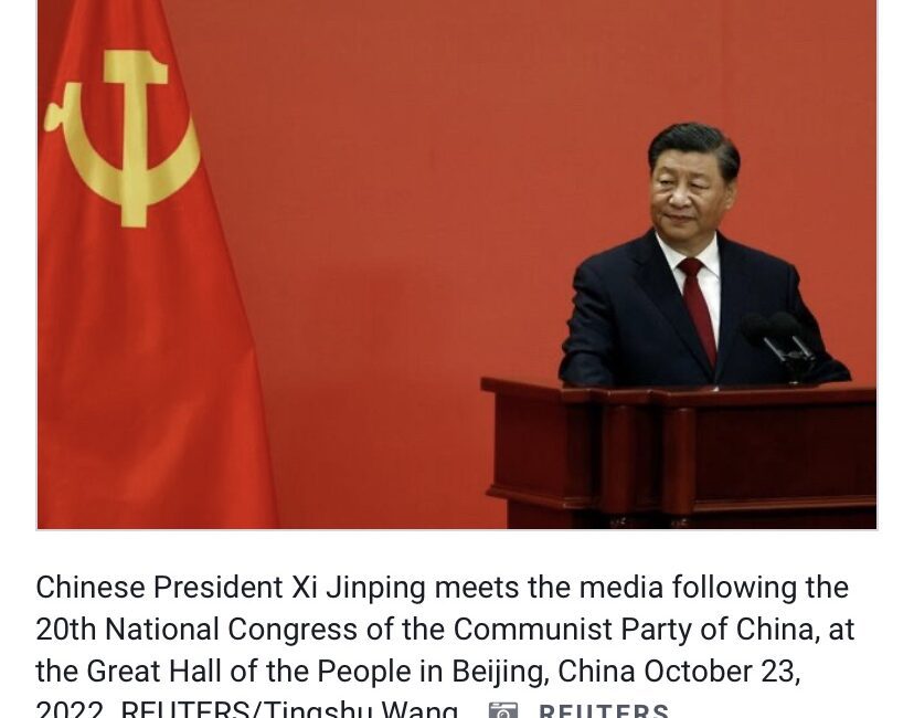 On China’s Internet, Only Plaudits for the Party and Xi. 在中国互联网上，只有党和习近平的赞扬