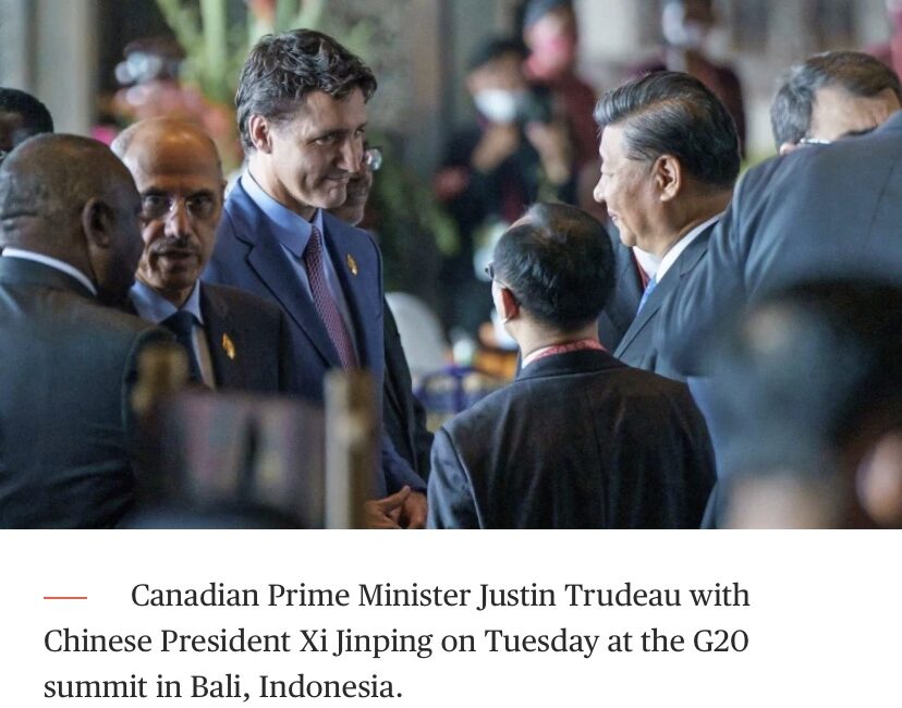 The message in Justin Trudeau’s retort to Xi Jinping: Welcome to the free world 贾斯汀·特鲁多对习近平的回信中的信息：欢迎来到自由世界