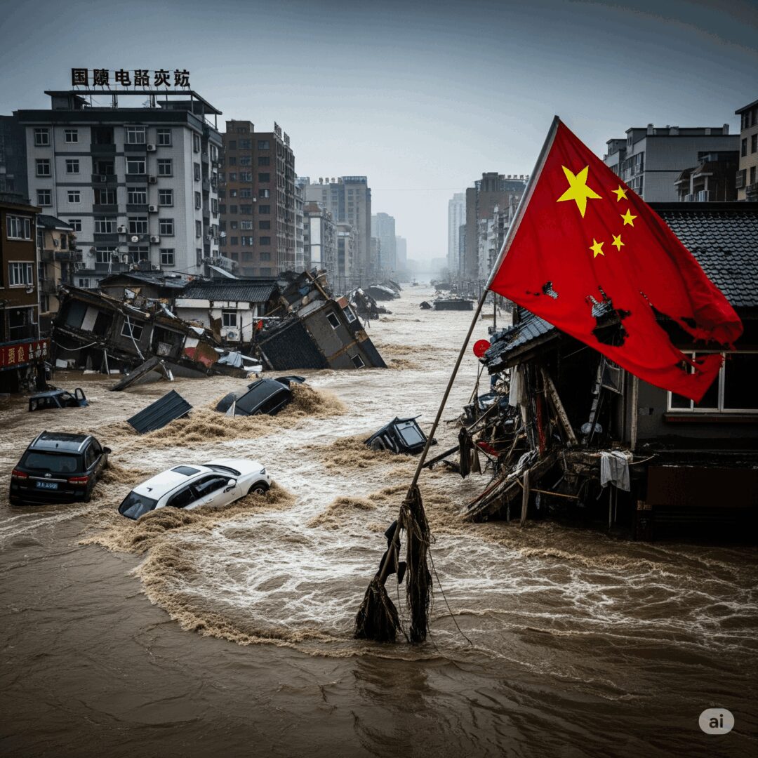 Never ending China’s Horrific Flooding 永無止境的中国可怕的洪水